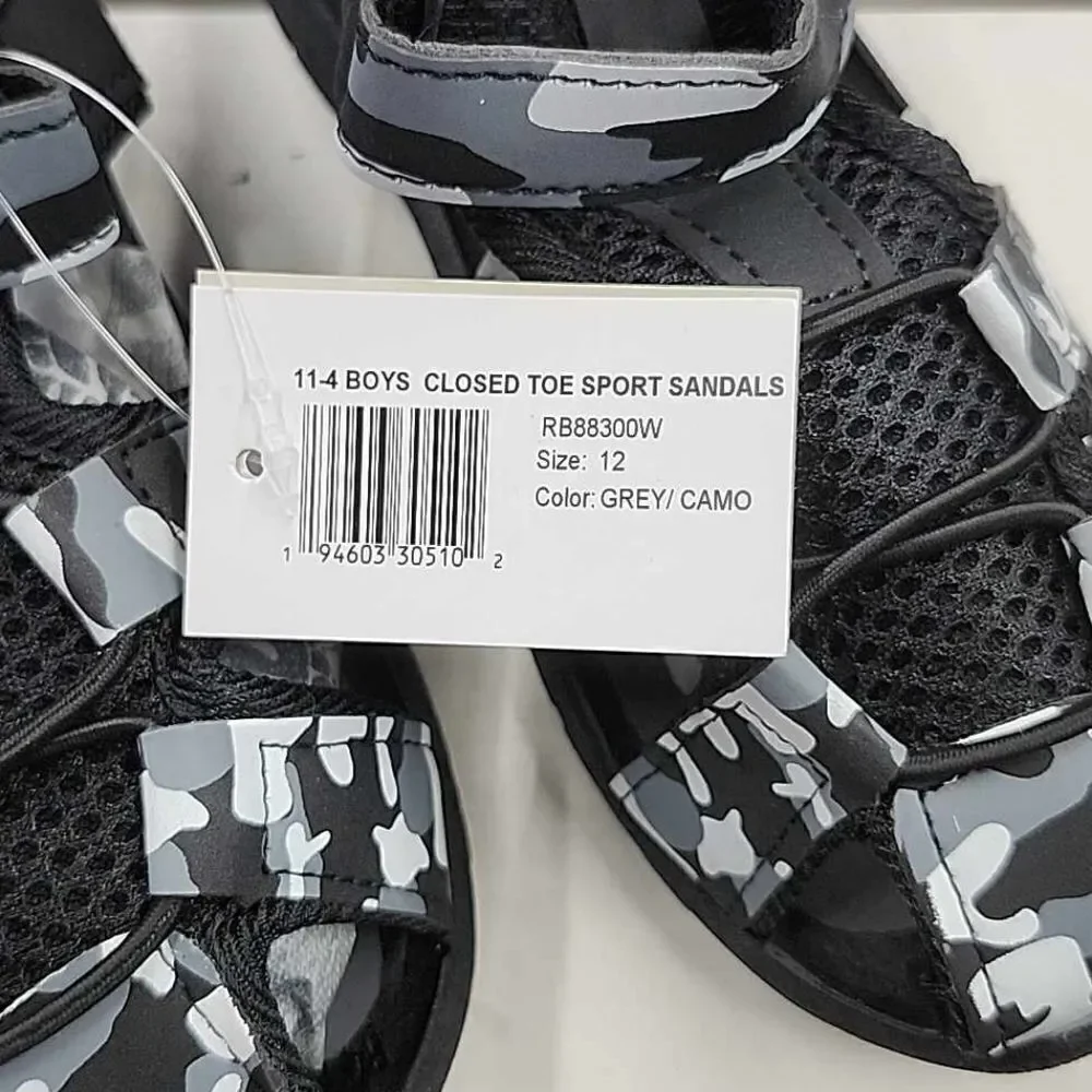 Rugged Bear 12 Camo Caged Close Toe Active Sandal